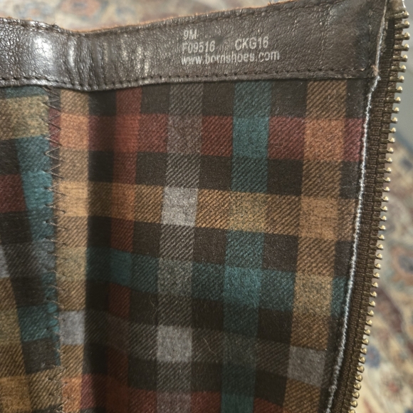 Born Brown Leather Boots - Picture 8 of 9